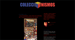 Desktop Screenshot of coleccionismos.blogspot.com