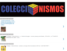 Tablet Screenshot of coleccionismos.blogspot.com