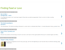 Tablet Screenshot of findingfoodorlove.blogspot.com