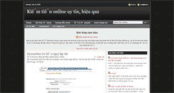 Desktop Screenshot of kiemtienonline-tn.blogspot.com