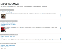 Tablet Screenshot of lethalvows.blogspot.com