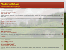 Tablet Screenshot of akademikbahasa.blogspot.com