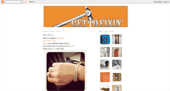 Desktop Screenshot of gettofixin.blogspot.com