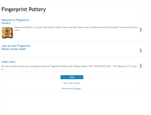 Tablet Screenshot of fingerprintpotterysh.blogspot.com