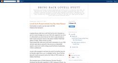 Desktop Screenshot of bringbacklovell.blogspot.com