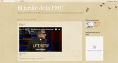 Desktop Screenshot of eljardindelapmc.blogspot.com