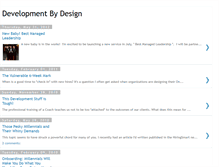 Tablet Screenshot of development-by-design.blogspot.com