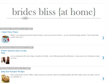 Tablet Screenshot of bridesblissathome.blogspot.com