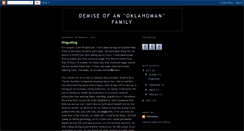Desktop Screenshot of ihatetheoklahoman.blogspot.com
