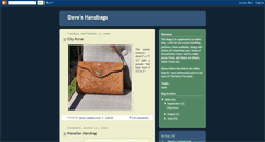 Desktop Screenshot of daveshandbags.blogspot.com