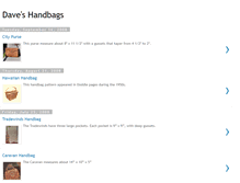 Tablet Screenshot of daveshandbags.blogspot.com