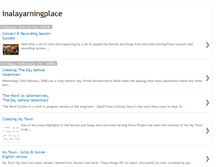 Tablet Screenshot of inalayarningplace.blogspot.com