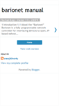 Mobile Screenshot of barionetmanual.blogspot.com