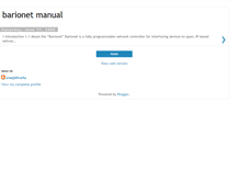Tablet Screenshot of barionetmanual.blogspot.com