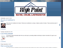 Tablet Screenshot of highpointhvac.blogspot.com