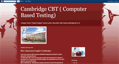 Desktop Screenshot of cambridgecbt.blogspot.com