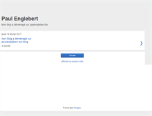Tablet Screenshot of paulenglebert.blogspot.com