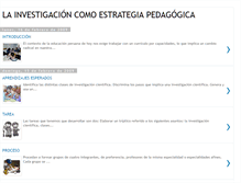 Tablet Screenshot of escuelaqueinvestiga.blogspot.com