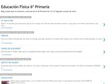 Tablet Screenshot of coleeducacionfisica.blogspot.com