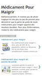 Mobile Screenshot of maigrir-medicament.blogspot.com