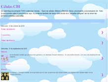 Tablet Screenshot of celulascjh.blogspot.com