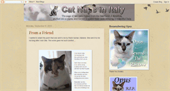 Desktop Screenshot of catnapsinitaly.blogspot.com