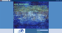 Desktop Screenshot of nadoazulprofundo.blogspot.com