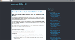 Desktop Screenshot of music-chill-chill.blogspot.com