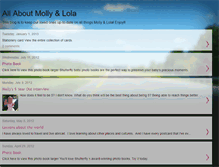 Tablet Screenshot of meganjonandmolly.blogspot.com
