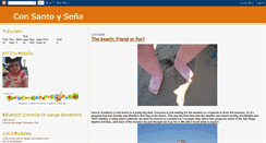 Desktop Screenshot of con-santo-y-sena.blogspot.com