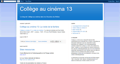 Desktop Screenshot of collegeaucinema13.blogspot.com