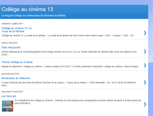 Tablet Screenshot of collegeaucinema13.blogspot.com