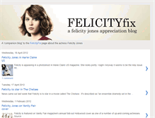 Tablet Screenshot of felicity-fix.blogspot.com