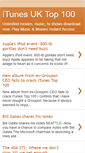Mobile Screenshot of itunes-uk-top-100.blogspot.com