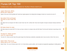 Tablet Screenshot of itunes-uk-top-100.blogspot.com