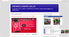 Desktop Screenshot of jrenred-dinero-salud.blogspot.com