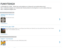 Tablet Screenshot of funkytonight.blogspot.com