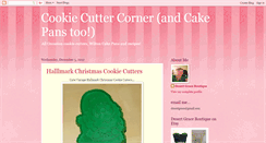 Desktop Screenshot of cookiecuttercorner.blogspot.com