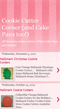 Mobile Screenshot of cookiecuttercorner.blogspot.com