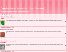 Tablet Screenshot of cookiecuttercorner.blogspot.com