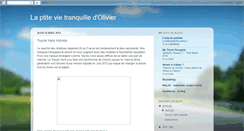 Desktop Screenshot of laptitevietranquilledolivier.blogspot.com