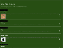 Tablet Screenshot of interior-issues.blogspot.com