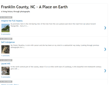 Tablet Screenshot of franklincountync.blogspot.com