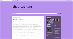 Desktop Screenshot of chopitosmum.blogspot.com