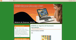 Desktop Screenshot of msis-ceducativo2009.blogspot.com