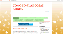 Desktop Screenshot of comosonlascosasahora.blogspot.com