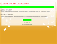 Tablet Screenshot of comosonlascosasahora.blogspot.com