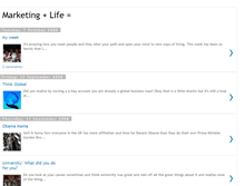 Tablet Screenshot of marketinglyfe.blogspot.com