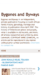 Mobile Screenshot of bygonesandbyways.blogspot.com