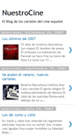 Mobile Screenshot of nuestro-cine.blogspot.com